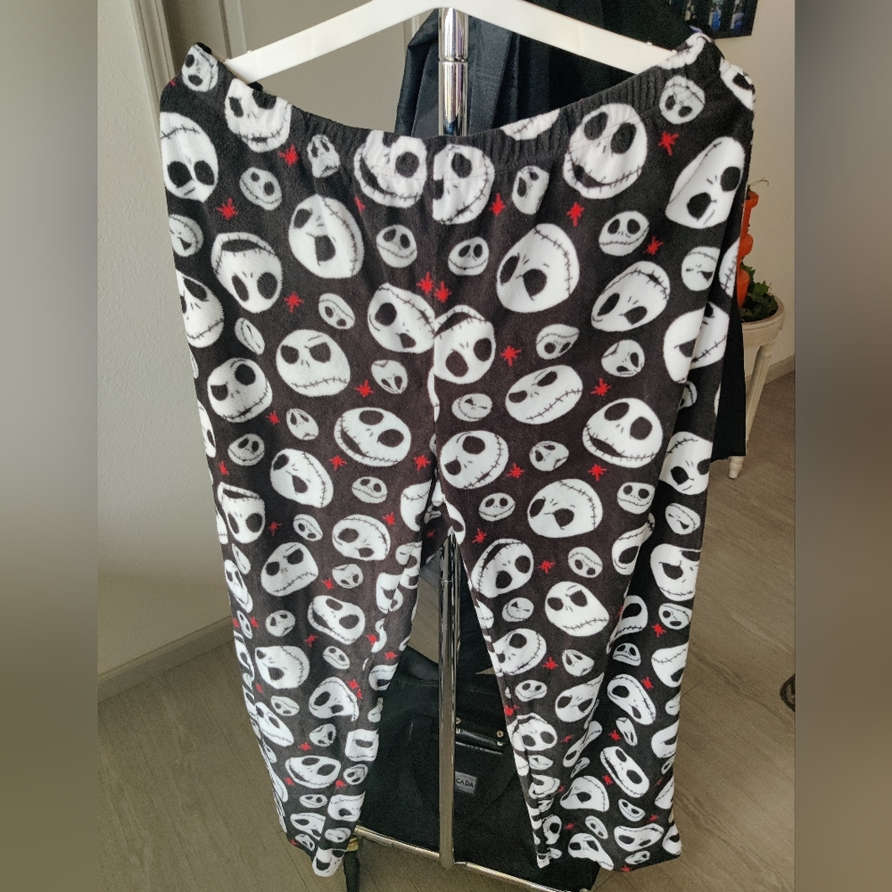 Disney The Nightmare Before Christmas Fleece Bottoms Size XL